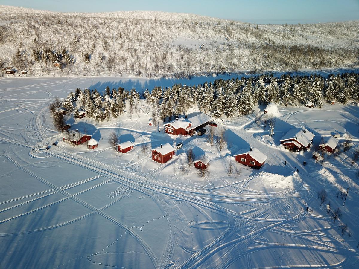 Kelotin Rantamajat Hotel Leppäjärvi Exterior foto